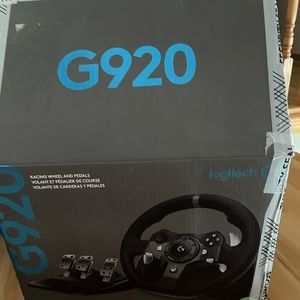 Logitech G920 gaming steering wheel